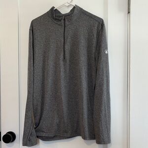 Eastern Mountain Sports Techwick Heather Gray Pullover